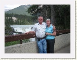 Barry & Joy - Athabasca Falls * 2592 x 1944 * (1.62MB)